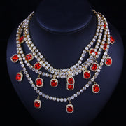 Retro Exaggerated Hip Hop Multilayer Rhinestone – Jewelry Gift Ideas — 2