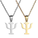Simple Versatile Necklace Psychology PSI Symbol – Jewelry Gift Ideas — 3