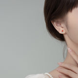 Fashion Silver Flower Stud Earrings Women – Stylish Gifts — 4