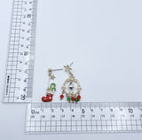 Christmas Gift Ear Rings Bell Garland Beaded Girl – Gifts for Kids — 3