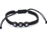 26 English Letters Love Heart Hand Woven Hand Rope – Gifts for Couples — 4