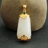 Fashion Personality Natural Hetian Jade Pendant – Jewelry Gift Ideas — 4