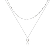 Design-forward Minimalist Multi-layer Necklace – Jewelry Gift Ideas — 3