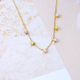 Zircon Star Necklace Collar Chain – Jewelry Gift Ideas — 3