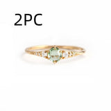Keisha Diamond Pearl Ring – Stylish Gifts — 7