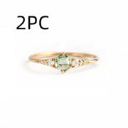 Keisha Diamond Pearl Ring – Stylish Gifts — 7