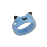 Fashion Creative Cute Chick Animal Resin Ring – Stylish Gifts — 5