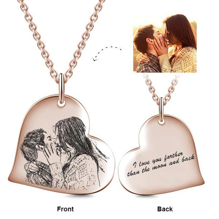 Fashion Exquisite Heart-shaped Necklace Female – Jewelry Gift Ideas — 1