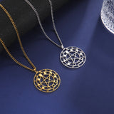 Fashion Simple Hollow Pentagram Necklace – Jewelry Gift Ideas — 5