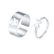Butterfly Element Ladies Ring Hollowed Out Super Fairy – Gift Ideas — 4