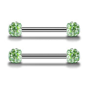Stainless Steel Studded Tongue Nail Breast – Beauty Gifts — 10