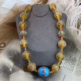 Vintage Yellow Centennial Phoenix Tail Nepal – Jewelry Gift Ideas — 3