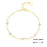Diamond Flower Temperament Bracelet For Women – Jewelry Gift Ideas — 3