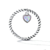 Ins Wind Opal Fried Dough Twist Ring Wall Ring – Unique Gift Ideas — 2