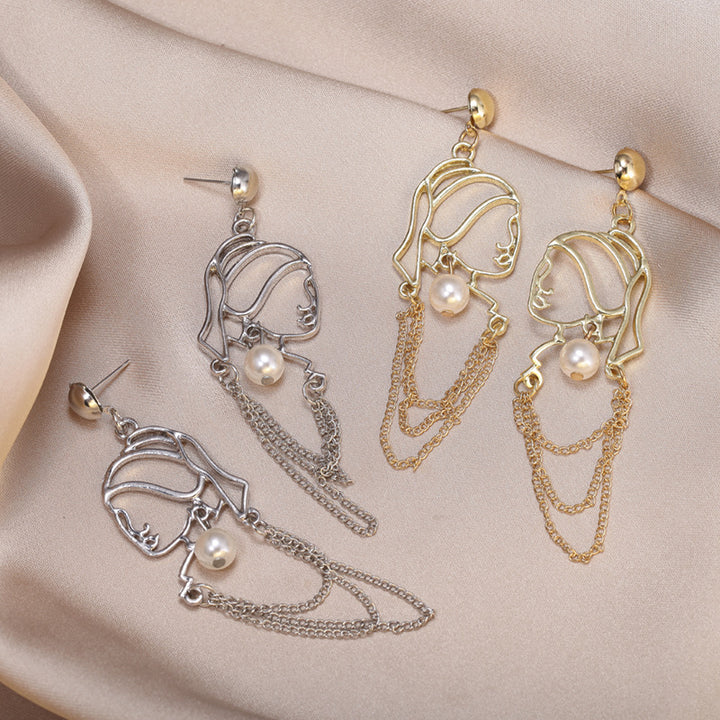 Korean Hollow Long Tassel Earrings – Holiday Gift Ideas — 1