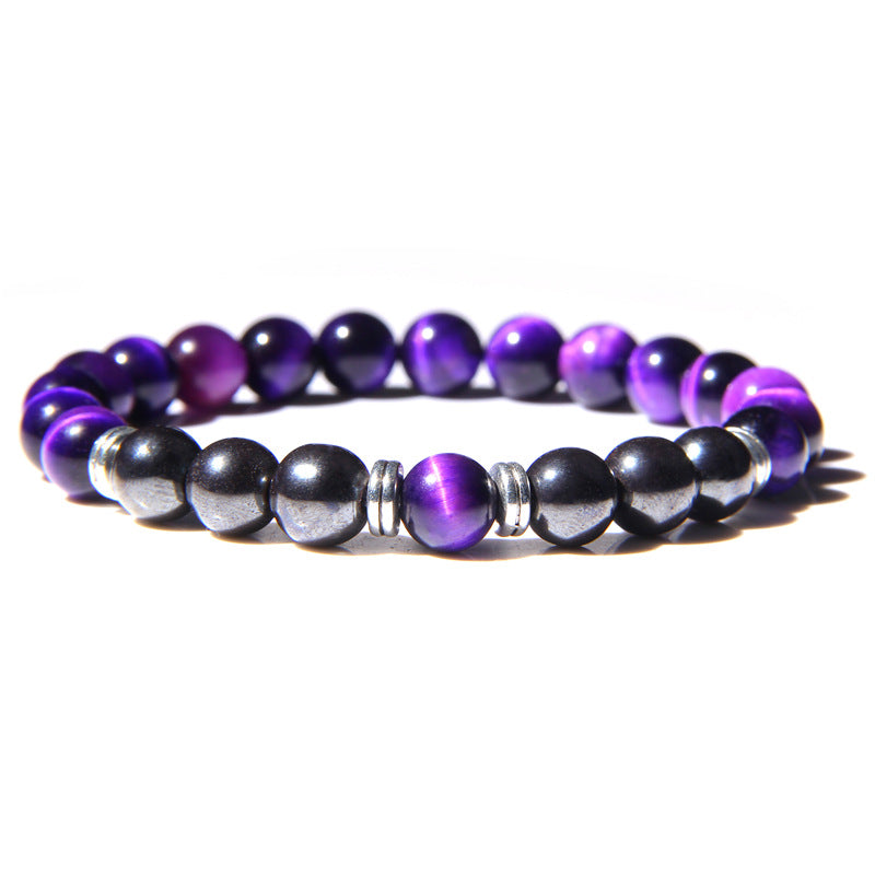 Energy Volcanic Stone Seven Color Chakra Bracelet – Jewelry Gift Ideas — 1