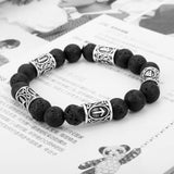 Women's Fashion Simple Volcanic Stone Bracelet Beaded – Stylish Gifts — 2