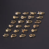 Micro-inlaid Zircon U-shaped Nose Ear Bone Clip – Stylish Gifts — 1