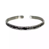 Dark Irregular Pleated Bracelet Ring Suit – Jewelry Gift Ideas — 3