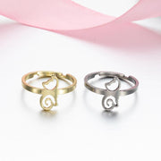 Adjustable Star Moon Stainless Steel Geometric Vintage – Stylish Gifts — 11
