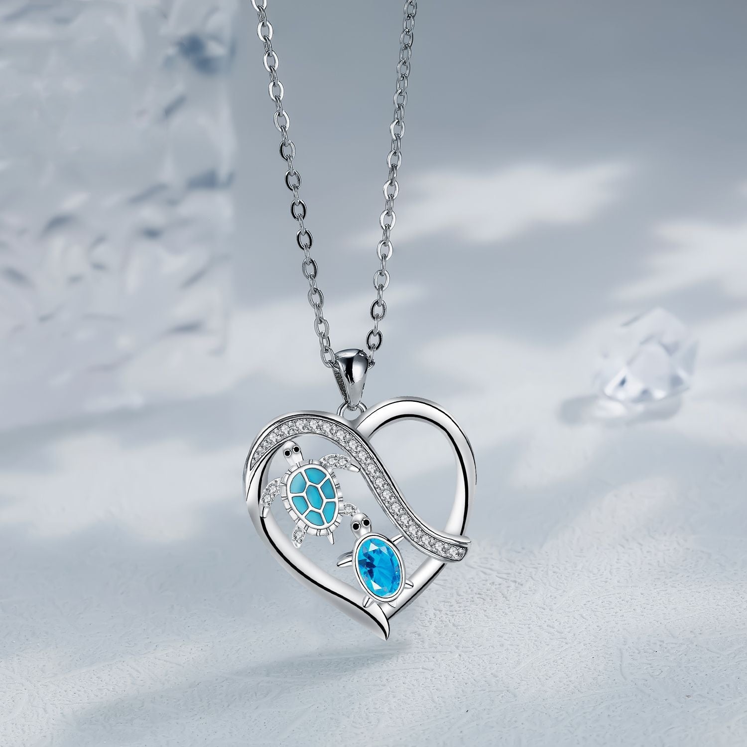 Necklace Love Turtle European And American Gift – Jewelry Gift Ideas — 1