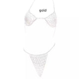 Fashion Mesh Body Chain Set Shiny Rhinestones – Stylish Gifts — 6
