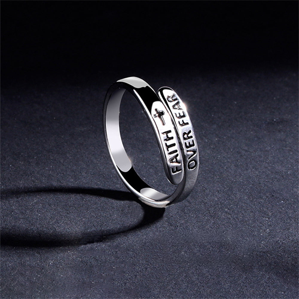 Women's New And Old Cross Ring – Gifts for Her — 1