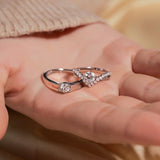 Four Claw Moissanite Diamond Ring – Surprise Gifts — 2