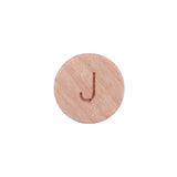 Round 26 English Letters Beech Bead DIY Pacifier Chain – Stylish Gifts — 4
