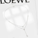 925 Silver Simple Elegant High-grade Clavicle – Jewelry Gift Ideas — 4
