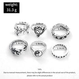 Women's Fashion Vintage Oil Drip Geometric Ring – Stylish Gifts — 7