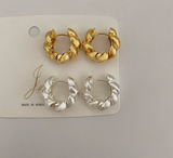 Women Retro Fashion Personality Twist Earrings – Stylish Gifts — 2
