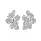 Women's Micro Inlaid Zircon Flower Earrings – Gifts for Her — 5