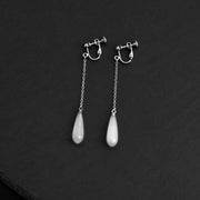 925 Sterling Silver Opal Drop Earrings – Stylish Gifts — 2