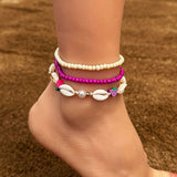 Foot Ornaments Bohemian Color Bead Starfish Shell – Stylish Gifts — 17
