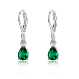 Light Luxury Water Drop Copper Zircon Earrings Female – Gifts for Her — 2