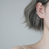 Long One-piece Ear Clip Simple Tassel Ear – Special Occasion Gifts — 6