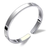 Sterling Silver Bracelet Female Pair Of Simple – Jewelry Gift Ideas — 5