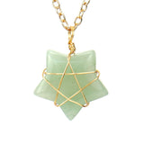 Women's Natural Crystal Agate Necklace – Jewelry Gift Ideas — 9