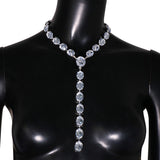 Full Diamond Long Tassel Necklace Temperament – Jewelry Gift Ideas — 2
