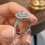 Oval Eight Heart Eight Arrow Zircon Ring – Gift Ideas — 4