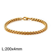 Fashion Domineering Plating Gold Bracelet Personality – Stylish Gifts — 14