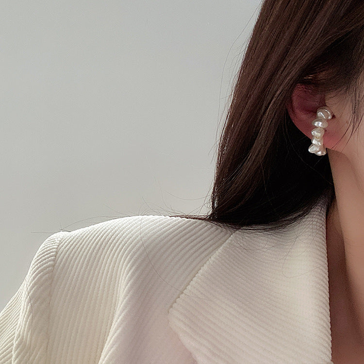 Women's Vintage Opposite-sex Pearl Earrings – Gifts for Her — 1