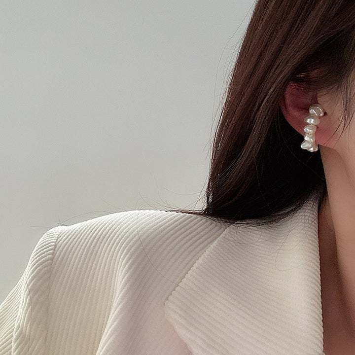Women's Vintage Opposite-sex Pearl Earrings – Gifts for Her — 1