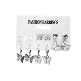 Creative Simple Acrylic Butterfly Love Earrings – Gifts for Couples — 3