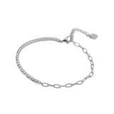 Silver Bracelet Wholesale Over Inlaid Zircon – Jewelry Gift Ideas — 9