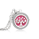 Stainless Steel And Diamond Aromatherapy Oil – Jewelry Gift Ideas — 4