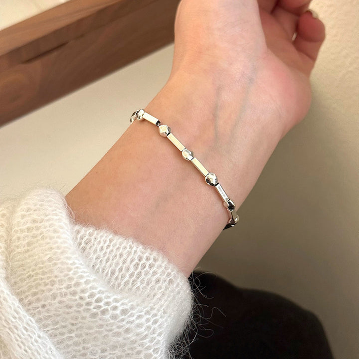 Geometric Square Tube Stitching Bracelet Women's – Stylish Gifts — 1
