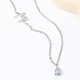 Stainless Steel Twelve Birthday Stone Necklace – Jewelry Gift Ideas — 3