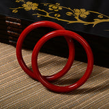Women's Fashion Colored Glass Jingle Bracelet – Stylish Gifts — 5